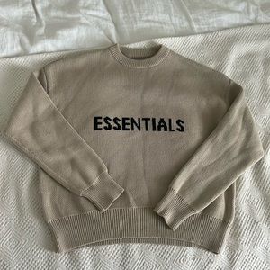 Fear of God Essentials x SSENSE Knit Pullover Sweater